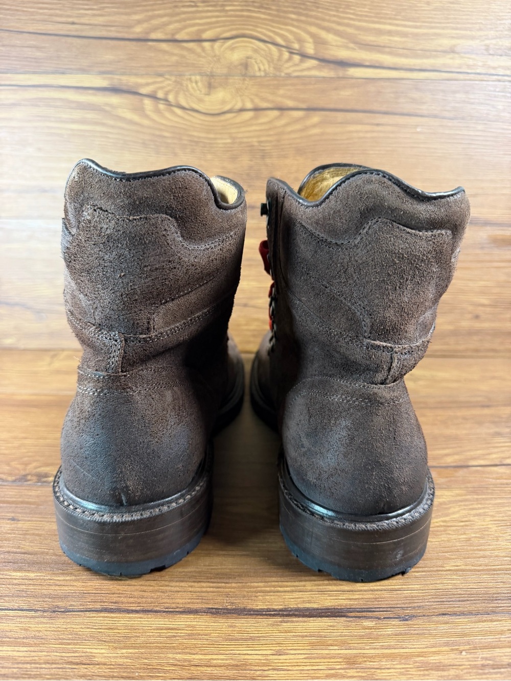 Frye Rogan Alpine Hiker Leather Boots Mens Size 11.5 Lace Up Shoes - Picture 5 of 11